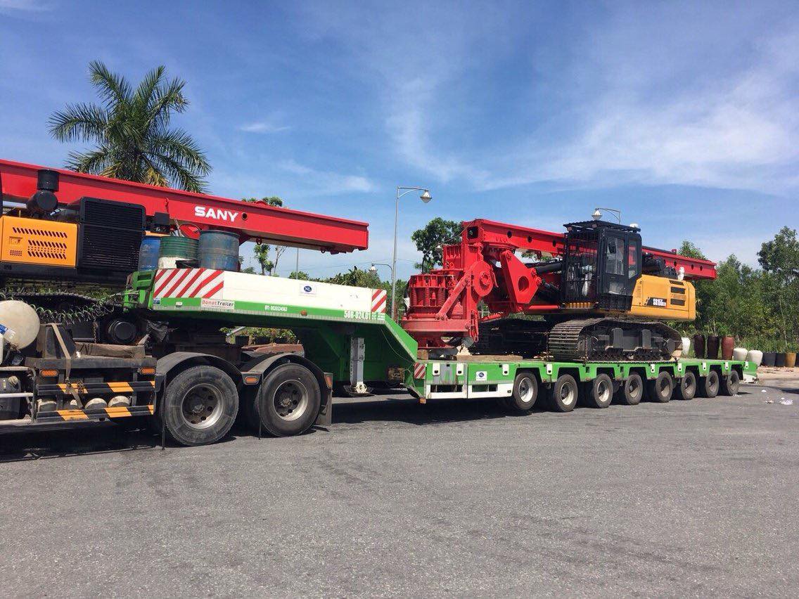 Vận chuyển máy móc từ Việt Nam sang Ấn Độ