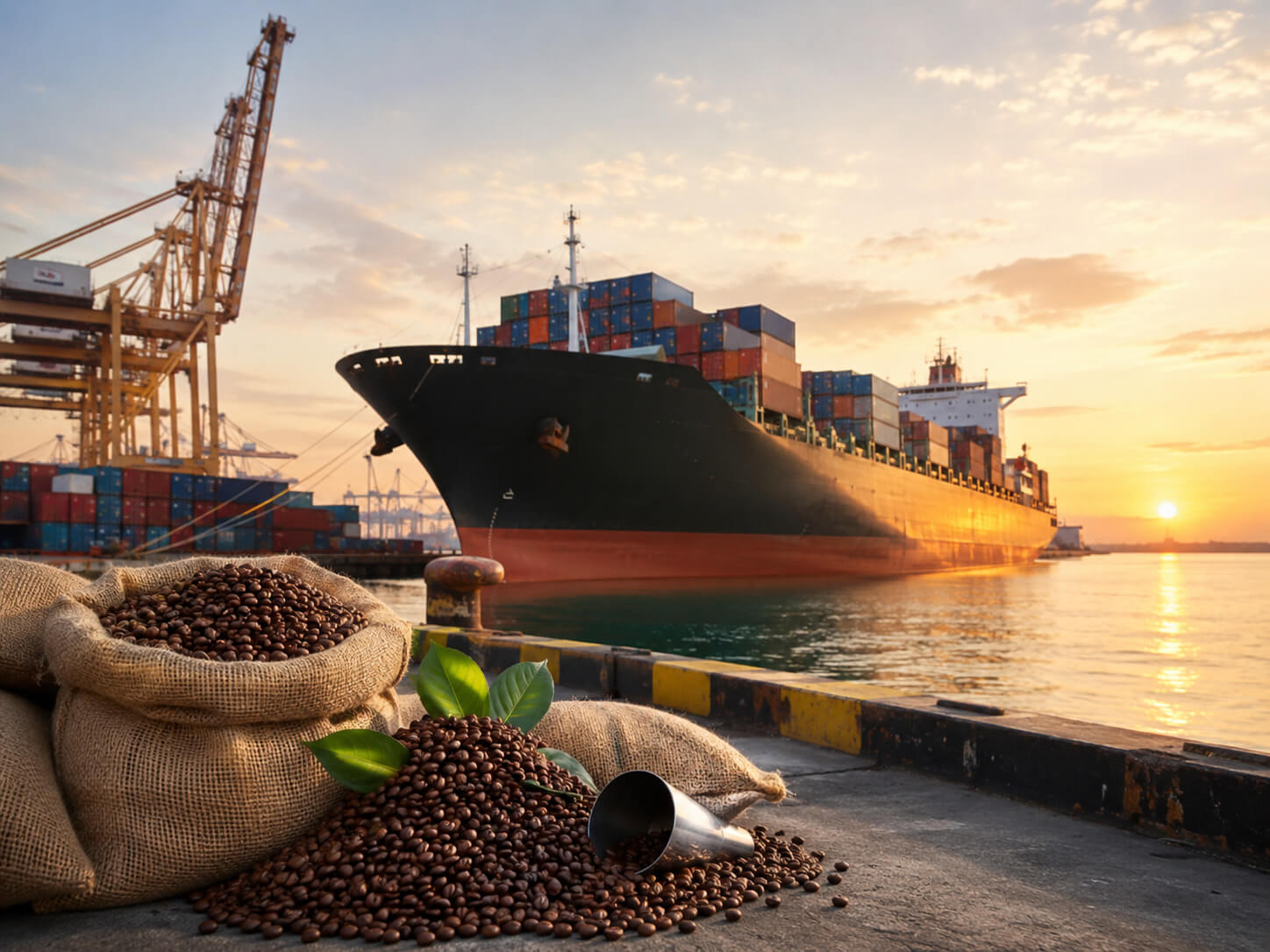 Cách đóng gói cà phê xuất khẩu sang Ấn Độ hạn chế ẩm mốc