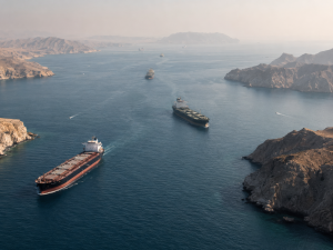 Vận tải qua eo biển Hormuz giảm mạnh, logistics Ấn Độ đối mặt thêm rủi ro
