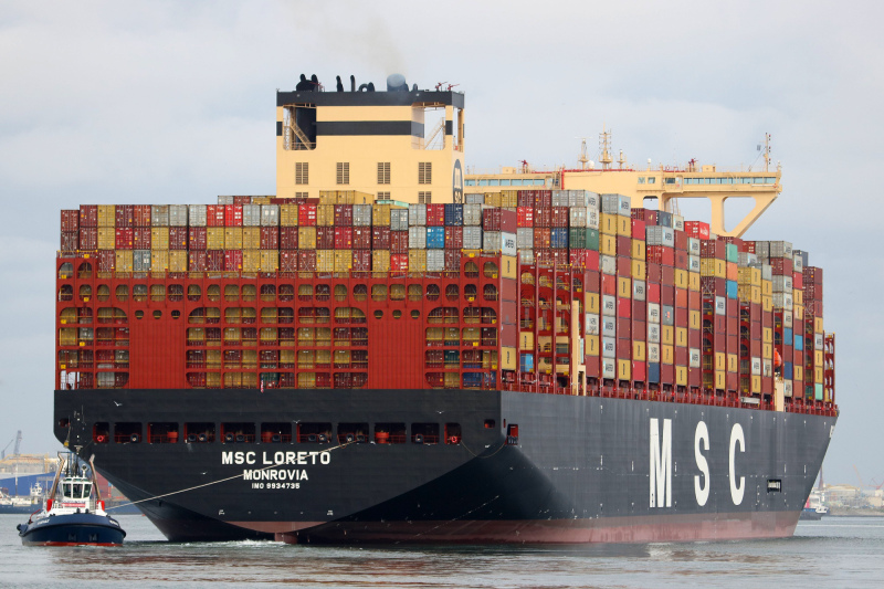 Vizhinjam đạt 17.262 TEU: MSC Loreto lập dấu mốc mới tại cảng Ấn Độ Vizhinjam đạt 17.262 TEU: MSC Loreto lập dấu mốc mới tại cảng Ấn Độ