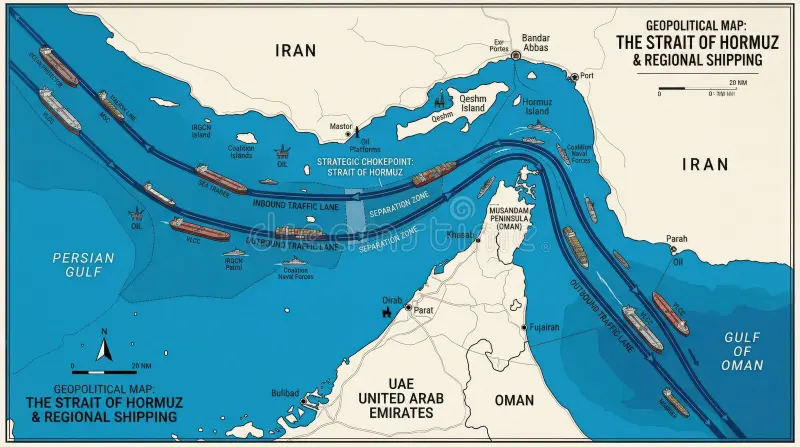 7 tác động từ Hormuz logistics năng lượng đến vận tải dầu và LNG